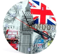 Настенные часы Русские подарки Лондон 30см 78925