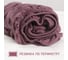 Простыня на резинке KUPU-KUPU VIOLETT 160x200x25, трикотажная, марсала меланж KPM-160/марсала меланж 3