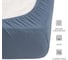 Простыня на резинке KUPU-KUPU VIOLETT 160x200x25, трикотажная, голубая ель меланж KPM-160/гол.ель меланж 5