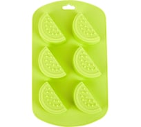 Форма для льда и шоколада Nouvelle 6 ячеек, арбуз, 19x11 см 9902449-4