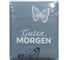 Комплект постельного белья Guten Morgen бязь, рис.1074, Black and White Butterflies, 1.5 спальный, с наволочкой 70x70 см D-1074-143-150-70 3