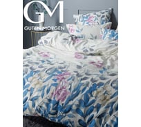 Комплект постельного белья Guten Morgen бязь, рис.1113, Floral garden, евро, с наволочкой 70x70 см БП-1113-220-240-70