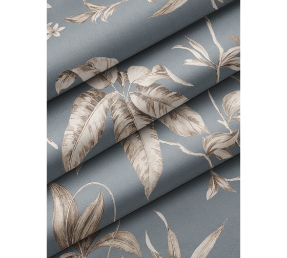 Комплект постельного белья Guten Morgen бязь, рис.1137, Flower vines, 1.5 спальный, с наволочкой 70x70 см ПБ-1137-143-150-70
