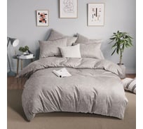 Комплект постельного белья Guten Morgen бязь, рис.1151, Cuties, 1.5 спальный, с наволочкой 70x70 см GMБ-1151-143-150-70