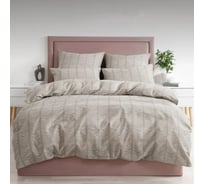 Комплект постельного белья Guten Morgen бязь, рис.1152, Scandi, евро, с наволочкой 70x70 см GMБ-1152-220-200-70