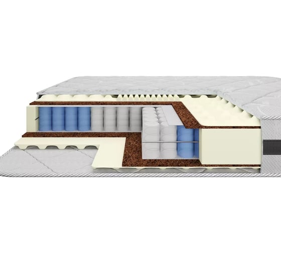 Матрас Armos "Ника Standart" (Трикотаж 3D) 200x200 см 4631151310326
