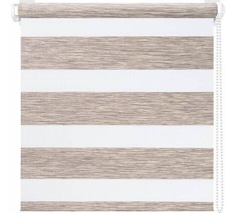 Рулонная штора ООО АС Март Вудэн (014.13) Бежево-серый 100x160 4812634097044