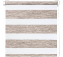Рулонная штора ООО АС Март Вудэн (014.13) Бежево-серый 61x160 4812634089025