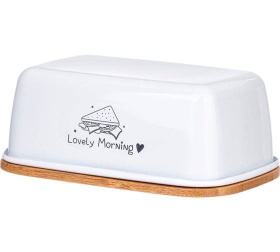 Масленка Agness MODERN STYLE 15x10x5,5 см 790-373