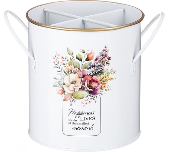 Подставка Agness floral mood под кухонные приборы 19x15 см 790-380