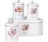Набор Agness floral mood 2в1 хлебница 34x20x18 см, банка для сыпучих 12x17,5 см 3 шт 790-377 1