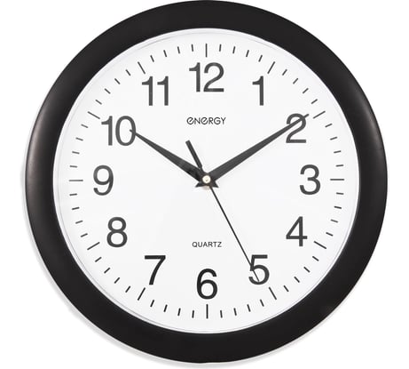 Настенные кварцевые часы ENERGY модель ЕС-02, круглые, 00 9302 009302