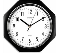 Настенные кварцевые часы Energy модель ЕС-06, восьмиугольные, 009306