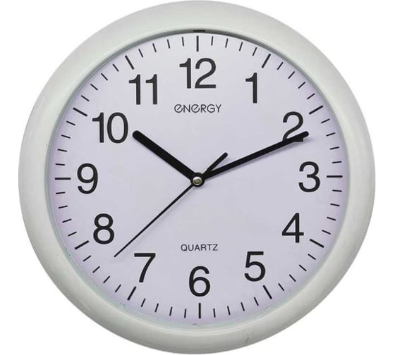 Настенные кварцевые часы Energy модель ЕС-127, круглые, 009509 1