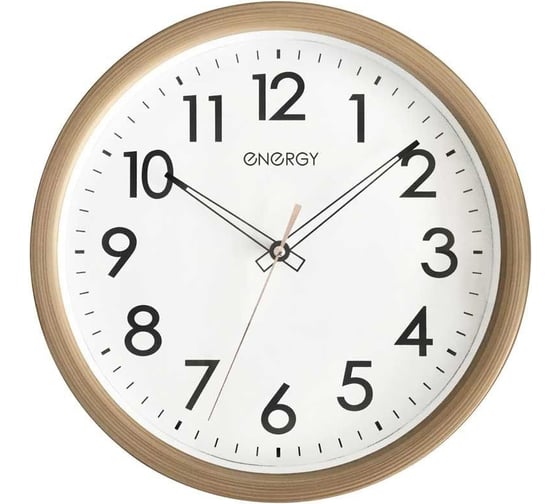 Настенные кварцевые часы Energy модель ЕС-116, круглые, 009490 1