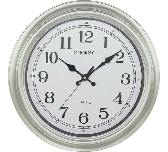 Настенные кварцевые часы Energy модель ЕС-134, круглые, 009516
