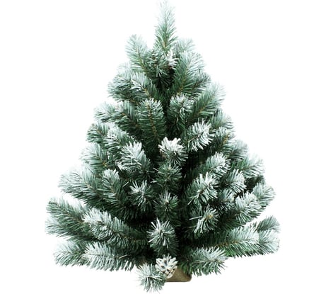 Искусственная ель BEATREES ФЕЯ 0,6 м, ЗАСНЕЖЕННАЯ С ШИШКАМИ, 1011406С