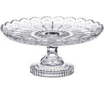 Тортовница Lefard на ножке muza crystal диаметр=30 см. высота=15 см. 195-128