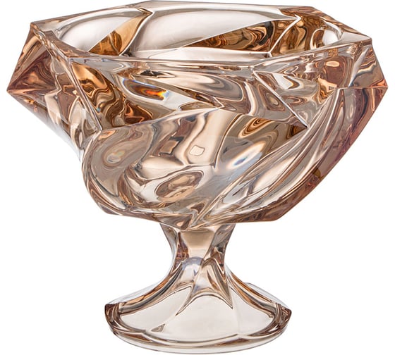 Блюдо на ножке Lefard bogema amber диаметр=26 см высота=22 см 195-221 1