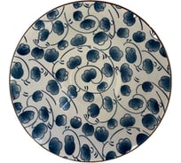 Тарелка Homium Japanese Collection, Очарование, глубокая, цвет белый/синий, D20см platejcnew29wblue