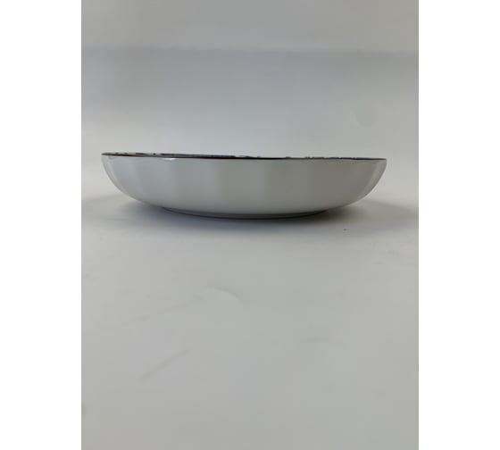 Тарелка Homium Japanese Collection, Очарование, цвет белый/синий, D20см platejcnew22wblue