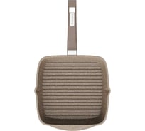 Сковорода-гриль Мечта квадр. 26см АП Гранит brown 66806