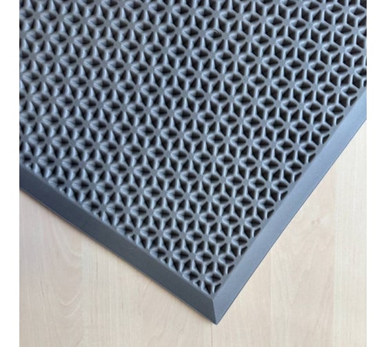 Придверный коврик Pavitec 50x70 серый ПКФ -Л 500700