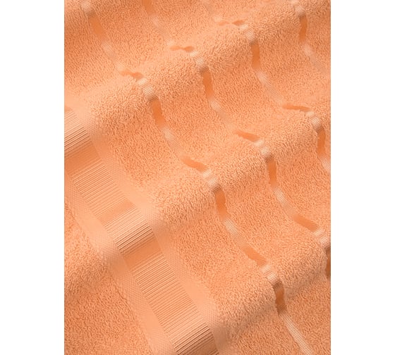 Полотенца махровые DIANA Севилья, Персиковый пух, 30x50, 50x90, 70x140 см ПМСевD-ПП-30-50-70