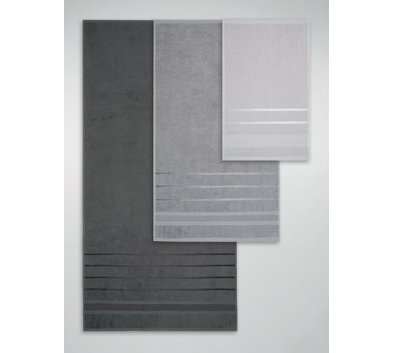 Полотенца махровые DIANA Севилья, Грозовое небо, 30x50, 50x90, 70x140 см ПМСевD-ГН-30-50-70