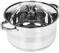 Кастрюля Bella Cucina со стеклянной крышкой, 28 см, 10,5 л 2041-BC