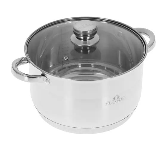 Кастрюля Bella Cucina со стеклянной крышкой, 26 см, 8,2 л 2040-BC 1