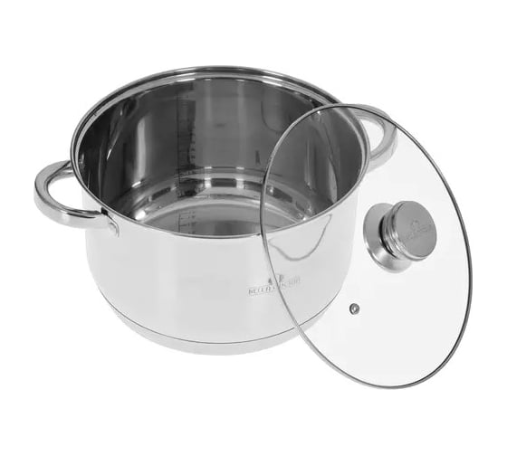 Кастрюля Bella Cucina со стеклянной крышкой, 26 см, 8,2 л 2040-BC
