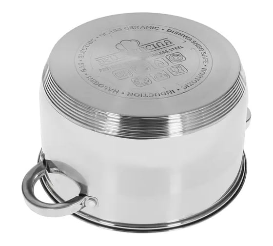 Кастрюля Bella Cucina со стеклянной крышкой, 26 см, 8,2 л 2040-BC