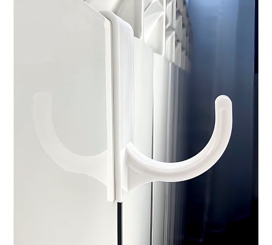 Крючки на батарею DM PLAST белый, 6 шт. Крючки_6шт