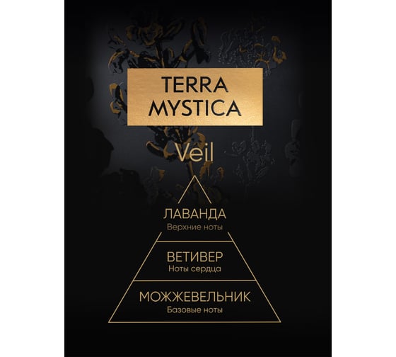 Ароматическая свеча Breesal TERRA MYSTICA «Veil» (Вуаль) (12) BR0015