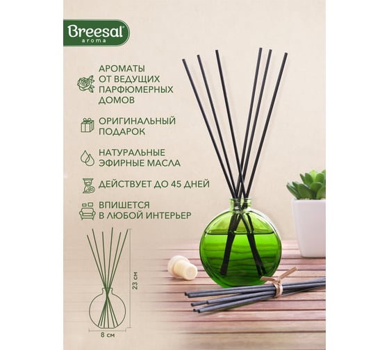 Декоративный ароматизатор Breesal Aromatherapy Медитация (8) ЮНК ARST/009