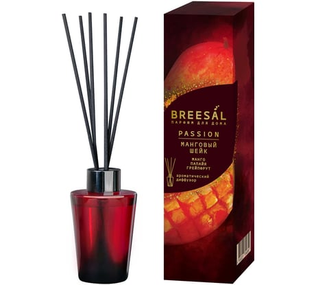 Ароматический диффузор Breesal Passion «Манговый шейк» (12) ЮНК BR0031