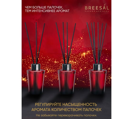 Ароматический диффузор Breesal Passion «Манговый шейк» (12) ЮНК BR0031