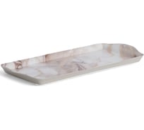 Поднос прямоугольный DOMENIK MARBEL 38x17 см DMT507