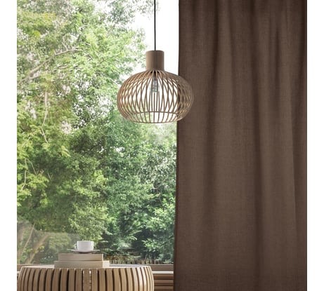 Штора Home&Style Рогожка 165/280 Шоколад 730177