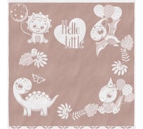 Полотенце Облачко 100/100 Hello, little Dino 788222