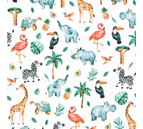 Простыня Облачко на резинке 60/120 Zoo 776899