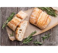 Доска разделочная гладкая MARTA MT-3740 чиабатта 37076