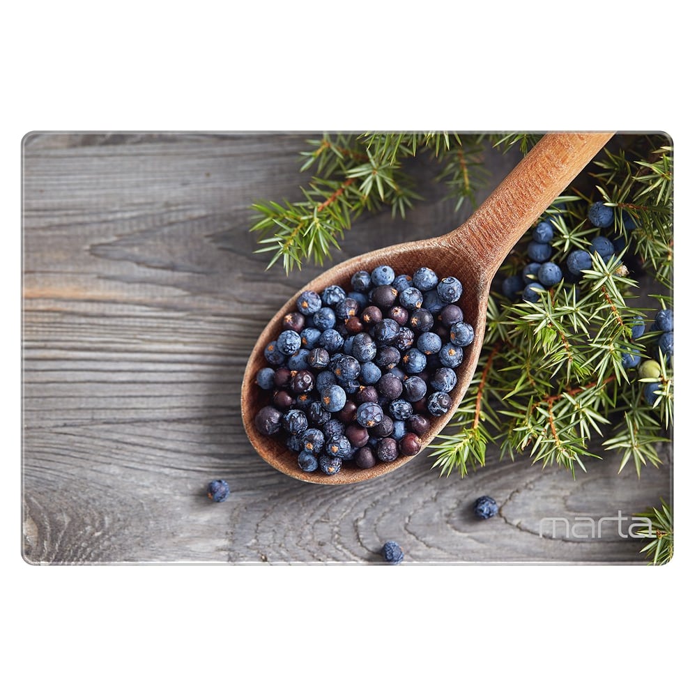 Доска разделочная гладкая MARTA MT-3740 можжевельник 37215 - выгодная ...