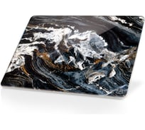 Доска разделочная MARTA MT-3742 черно-белый мрамор 41146