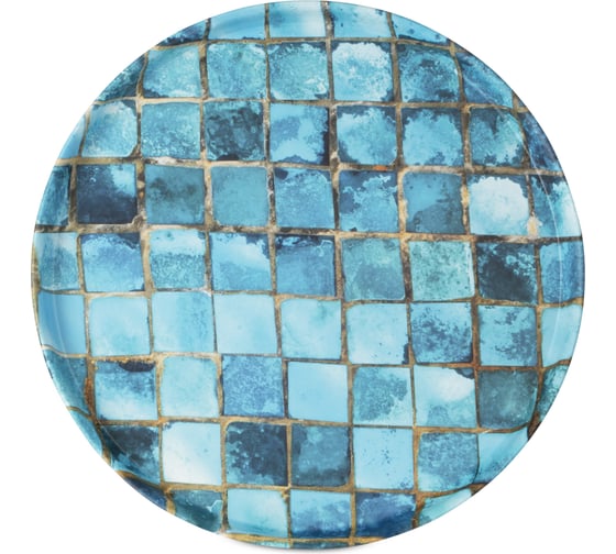 Поднос FIORETTA TURQUOISE 33 см TAT510