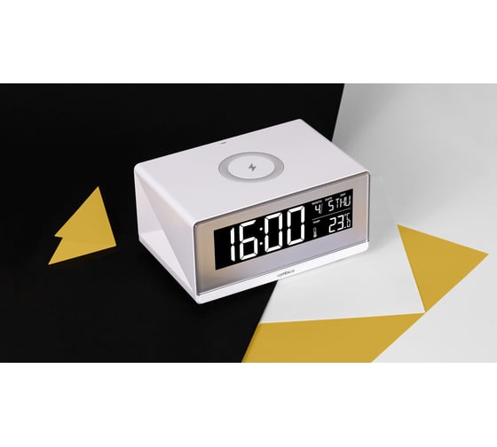 Настольные часы + беспроводное З/У Rombica Timebox 2 ABD-002