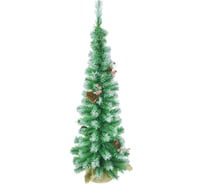 Ель MOROZCO Туя голубая заснеженная с шишками и ягодами 0,9 м 6609