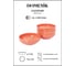 Набор столовый DOMENIK CORAL GOLD 16 предметов, 4 персоны DM3006 5