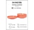 Набор столовый DOMENIK CORAL GOLD 16 предметов, 4 персоны DM3006 7